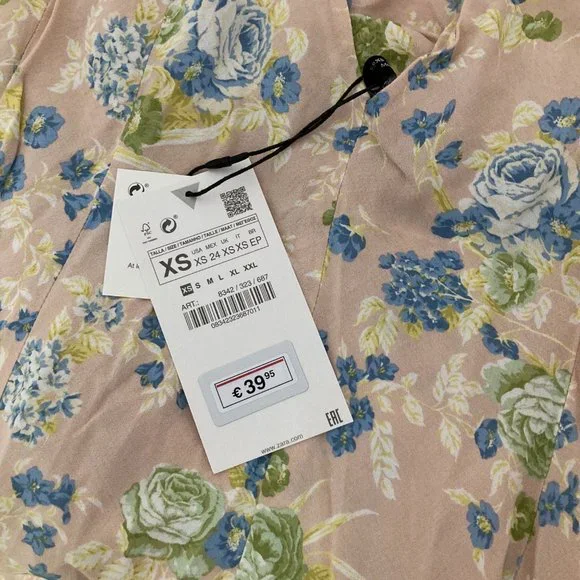 Zara floral midi dress - Picture 7 of 7